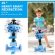 Dripex 5-in-1 Kids Scooter Toddler Scooter with Flashing Led Light Up Wheels 3 Wheels Kick Scooter with Adjustable Handlebar Removable Seat and Push Handle Dripex 5-in-1 Kids Scooter Toddler Scooter with Flashing Led Light Up Wheels 3 Wheels Kick Scooter with Adjustable Handlebar Removable Seat and Push Handle