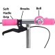 MATRUSHREE ENTERPRISES Road Runner Scooter for Kids of 3 to 14 Years Age 3 Adjustable Height, Foldable, LED PU Wheels & Weight Capacity 75 kgs Kick Scooter with Brake. [Pink]