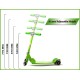 Qualimate Scooter for Kids 3 Wheeler Foldable Kick Skating Cycle with Brake and Bell, LED on Wheels and Height Adjustable for Boys and Girls Above 3 Years Qualimate Scooter for Kids 3 Wheeler Foldable Kick Skating Cycle with Brake and Bell, LED on Wheels and Height Adjustable for Boys and Girls Above 3 Years