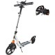 COOLBABY Adult Scooter with Dual Suspension Hight-Adjustable Urban Scooter Folding Kick Scooter With Big Wheels For Teens Kids Age 12 Up COOLBABY Adult Scooter with Dual Suspension Hight-Adjustable Urban Scooter Folding Kick Scooter With Big Wheels For Teens Kids Age 12 Up