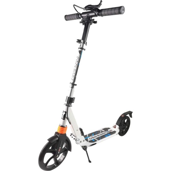 COOLBABY Adult Scooter with Dual Suspension Hight-Adjustable Urban Scooter Folding Kick Scooter With Big Wheels For Teens Kids Age 12 Up COOLBABY Adult Scooter with Dual Suspension Hight-Adjustable Urban Scooter Folding Kick Scooter With Big Wheels For Teens Kids Age 12 Up