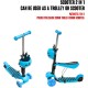 Calma Dragon YX-S49 3-in-1 Scooter, Three LED Wheels, Height Adjustable with Ladybug Basket, for Boys and Girls with Gift Protection Calma Dragon YX-S49 3-in-1 Scooter, Three LED Wheels, Height Adjustable with Ladybug Basket, for Boys and Girls with Gift Protection