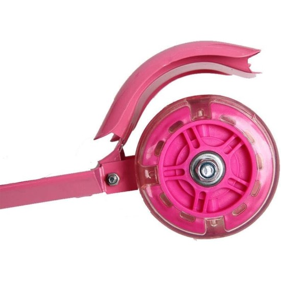 DobuyMall Mini Kick Scooter Aluminum Folding Scooters with LED Light Up Wheels, Adjustable Height for Kids Girls Boys Toddler, Ages 3-8 Years- Muli color - Different Characters