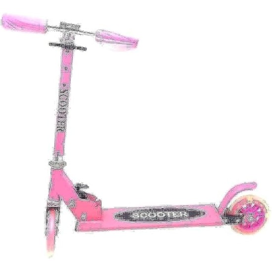 Generic Height Adjustable Adult Kick Scooter - Pink