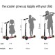 IMMEK Children's Scooter from 3 to 12 Years - Foldable - Load up to 50 kg - with Height-Adjustable Anodised Handlebar and Flashing LED Wheels, Multi-Coloured