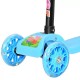 KIDDIE FUN Road Kings Kids Scooter with 5 Height Adjustable & Fold-able Handle I Multicolor Flashing LED Wheels I Scooter for Kids Above 2 Years (Blue) KIDDIE FUN Road Kings Kids Scooter with 5 Height Adjustable & Fold-able Handle I Multicolor Flashing LED Wheels I Scooter for Kids Above 2 Years (Blue)