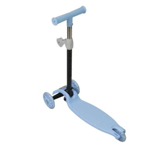 KIDDIE FUN Road Kings Kids Scooter with 5 Height Adjustable & Fold-able Handle I Multicolor Flashing LED Wheels I Scooter for Kids Above 2 Years (Blue) KIDDIE FUN Road Kings Kids Scooter with 5 Height Adjustable & Fold-able Handle I Multicolor Flashing LED Wheels I Scooter for Kids Above 2 Years (Blue)