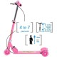 Nijek Store 3 Wheel Road Runner Skate Scooter with Adjustable Height Foldable Cycle with Break and Bell for Kids Boys Girls Nijek Store 3 Wheel Road Runner Skate Scooter with Adjustable Height Foldable Cycle with Break and Bell for Kids Boys Girls
