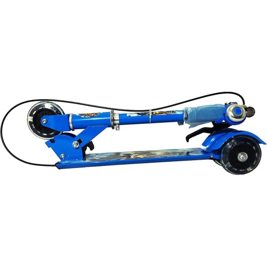 Nijek Store 3 Wheel Road Runner Skate Scooter with Adjustable Height Foldable Cycle with Break and Bell for Kids Boys Girls Nijek Store 3 Wheel Road Runner Skate Scooter with Adjustable Height Foldable Cycle with Break and Bell for Kids Boys Girls