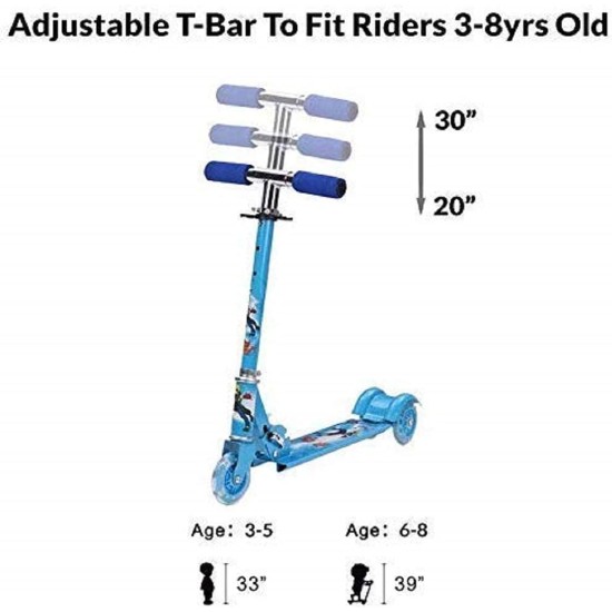 Nijek Store 3 Wheel Road Runner Skate Scooter with Adjustable Height Foldable Cycle with Break and Bell for Kids Boys Girls Nijek Store 3 Wheel Road Runner Skate Scooter with Adjustable Height Foldable Cycle with Break and Bell for Kids Boys Girls