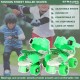 Strauss Kids Roller Skates, 5-11 Years, (Green) Strauss Kids Roller Skates, 5-11 Years, (Green)