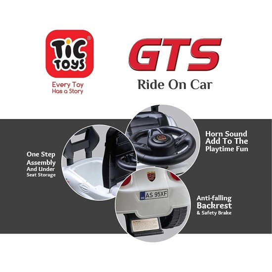 Tic Toys - Kids Ride On Car - Arabia Kids (2-5 Years) - Purple Tic Toys - Kids Ride On Car - Arabia Kids (2-5 Years) - Purple