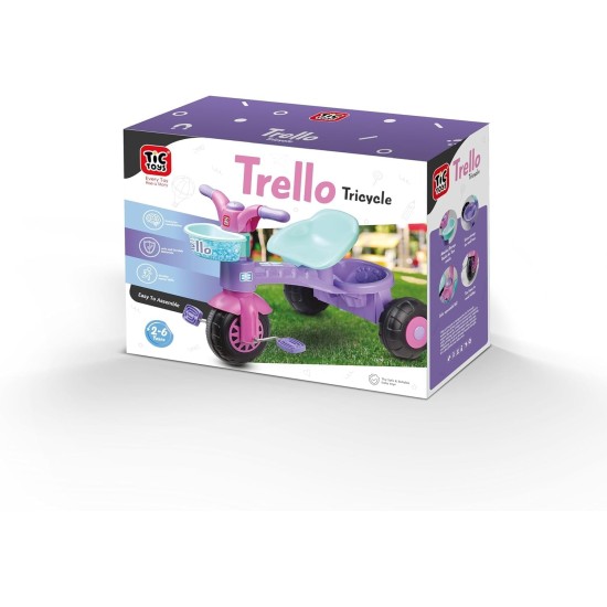 Tic Toys 3 Wheel Kids Bike - Purple