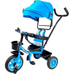 Tricycle For Kids 2-6 Years Old, Ride On Toy 3 Wheels For Toddlers Kids Bikes, Safety Design For Outdoor Picnic And Anti-Slip Handlebar (Blue)