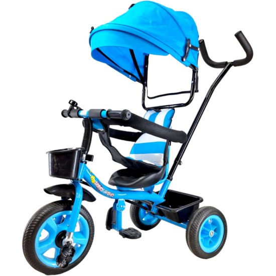 Tricycle For Kids 2-6 Years Old, Ride On Toy 3 Wheels For Toddlers Kids Bikes, Safety Design For Outdoor Picnic And Anti-Slip Handlebar (Blue) Tricycle For Kids 2-6 Years Old, Ride On Toy 3 Wheels For Toddlers Kids Bikes, Safety Design For Outdoor Picnic And Anti-Slip Handlebar (Blue)