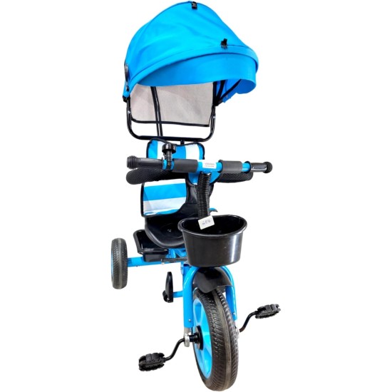 Tricycle For Kids 2-6 Years Old, Ride On Toy 3 Wheels For Toddlers Kids Bikes, Safety Design For Outdoor Picnic And Anti-Slip Handlebar (Blue) Tricycle For Kids 2-6 Years Old, Ride On Toy 3 Wheels For Toddlers Kids Bikes, Safety Design For Outdoor Picnic And Anti-Slip Handlebar (Blue)