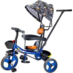 Tricycle For Kids, 3 Wheel Ride On Toy For Toddlers Kids Bikes, Safety Design For Outdoor Outings And Anti-Slip Handlebar (Black)