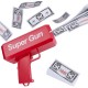 AWH LEOKKARR Red Money Gun Shooter, Toy Guns That Look Real, Prop Gun Cash Cannon for Game Movies Party Supplies with Play Money 100 Dollar Bills…