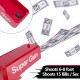 AWH LEOKKARR Red Money Gun Shooter, Toy Guns That Look Real, Prop Gun Cash Cannon for Game Movies Party Supplies with Play Money 100 Dollar Bills…