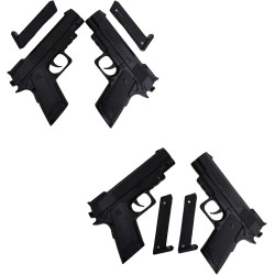 FLUBBLE BUBBLE AT4 Pack of 4 MOUSERS Toy Gun with Many BB Bullets/Machine Plastic Gun