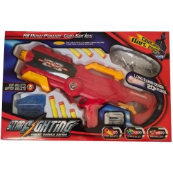 Foam bullet and gel bullet blaster with thrust up to 10 meters