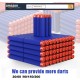 HOME BUY Plastic Foam Toy Bullet Dart Bullets for Nerf N-Strike Elite Guns, 100-Pieces, Blue HOME BUY Plastic Foam Toy Bullet Dart Bullets for Nerf N-Strike Elite Guns, 100-Pieces, Blue