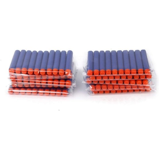 HOME BUY Plastic Foam Toy Bullet Dart Bullets for Nerf N-Strike Elite Guns, 100-Pieces, Blue HOME BUY Plastic Foam Toy Bullet Dart Bullets for Nerf N-Strike Elite Guns, 100-Pieces, Blue