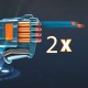 Nerf Elite 2.0 Warden DB-8 Blaster, 16 Official Nerf Darts, Blast 2 Darts at Once, Tactical Rail for Customising Capability, Slam Fire Nerf Elite 2.0 Warden DB-8 Blaster, 16 Official Nerf Darts, Blast 2 Darts at Once, Tactical Rail for Customising Capability, Slam Fire