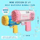 Bubble Machine 2 Pack Mini Bubble Gun for Toddlers,40 Holes Bubble Maker Blower Toys with Lights,3000+ Bubbles Per Minute Bubble Toys for Boys Girls Toddlers Outdoor Indoor Birthday Wedding Party Bubble Machine 2 Pack Mini Bubble Gun for Toddlers,40 Holes Bubble Maker Blower Toys with Lights,3000+ Bubbles Per Minute Bubble Toys for Boys Girls Toddlers Outdoor Indoor Birthday Wedding Party