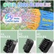 Bubble Machine Gun, 69 Holes Colorful Lights Bubble Gun, Bubble Maker Machine for Kids Adults Boys Indoor Outdoor Playing Activity Birthday Party Wedding(Blue) Bubble Machine Gun, 69 Holes Colorful Lights Bubble Gun, Bubble Maker Machine for Kids Adults Boys Indoor Outdoor Playing Activity Birthday Party Wedding(Blue)