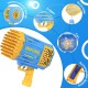 Bubble Machine Gun, 69 Holes Colorful Lights Bubble Gun, Bubble Maker Machine for Kids Adults Boys Indoor Outdoor Playing Activity Birthday Party Wedding(Blue) Bubble Machine Gun, 69 Holes Colorful Lights Bubble Gun, Bubble Maker Machine for Kids Adults Boys Indoor Outdoor Playing Activity Birthday Party Wedding(Blue)