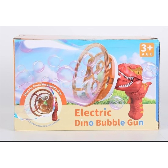 Dinosaur Gun with Batteries for Bubble Bubbles