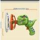 Dinosaur Gun with Batteries for Bubble Bubbles