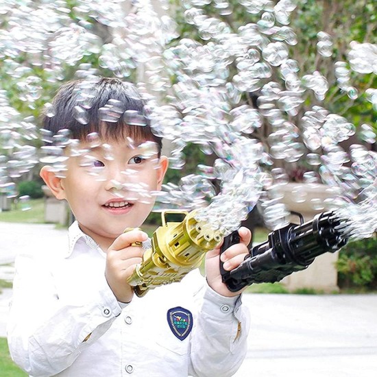 Gatling bubble machine 8 holes high quality automatic bubble machine suitable for birthday party wedding kindergarten picnic 2021 cool toy gift children bubble machine boy girl outdoor toy 0.66lb Gatling bubble machine 8 holes high quality automatic bubble machine suitable for birthday party wedding kindergarten picnic 2021 cool toy gift children bubble machine boy girl outdoor toy 0.66lb