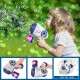 Lucky Doug Bubble Gun, Bubble Machine Gun for Kids Toddlers with Rich Bubbles, 5000+ Bubbles/Minute Bubble Guns for Kids with 360° Leak-Proof Design, Auto Bubble Gun