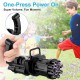 Toy Cloud 8 Hole Automatic Bubble Maker with Bubble Solution for Toddlers, Battery Operated Gatling Bubble Machine Gun Toy, Outdoor & Indoor Toys for Kids, Bubble Machine for Fun Activity– Multicolour