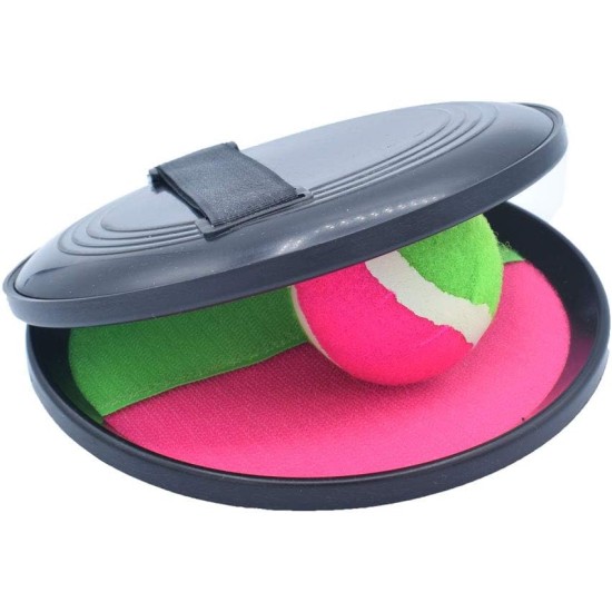 BeBuy24 Velcro ball game catch ball with 4 catch discs, 2 balls, Velcro ball game BeBuy24 Velcro ball game catch ball with 4 catch discs, 2 balls, Velcro ball game