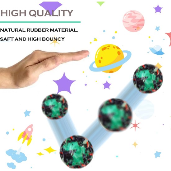 Byhotome Astro Jump Ball, Pack of 4 7 cm High Jumps Rubber Ball Space Ball, Planet Bouncing Balls, Mini Bouncing Ball Toy, Jumping Balls Game Indoor Outdoor Toy for Children and Adults Byhotome Astro Jump Ball, Pack of 4 7 cm High Jumps Rubber Ball Space Ball, Planet Bouncing Balls, Mini Bouncing Ball Toy, Jumping Balls Game Indoor Outdoor Toy for Children and Adults
