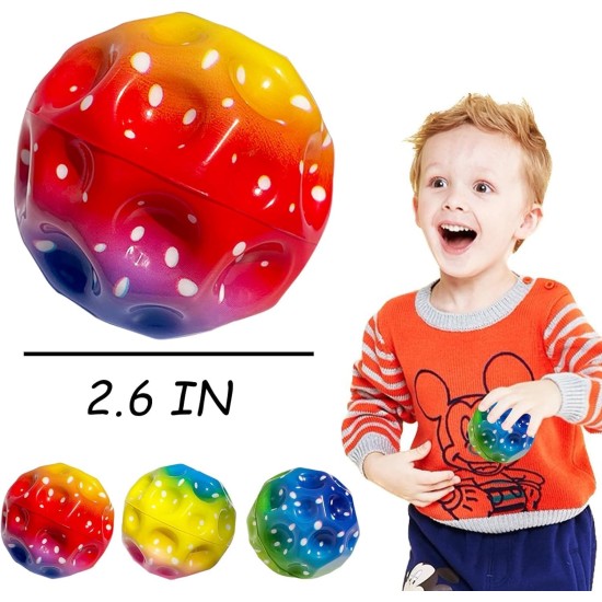CLUHERTVY Astro Jump Ball Moon Ball Original High Bouncing Galaxy Ball Jumps Rubber Ball Space Ball Make a Banging Noise Mini Bouncing Ball Toy for Kids Party Gift Rubber Ball (Colourful A) CLUHERTVY Astro Jump Ball Moon Ball Original High Bouncing Galaxy Ball Jumps Rubber Ball Space Ball Make a Banging Noise Mini Bouncing Ball Toy for Kids Party Gift Rubber Ball (Colourful A)