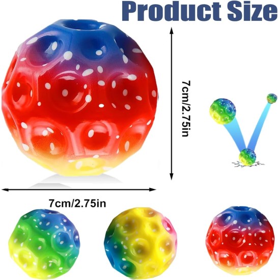 Gxlaihly Pack of 4 Astro Jump Ball, Moon Ball, High Jumping Rubber Ball, Bounce Ball, Space Jump Ball, Suitable for Children and Adults (Camouflage Colour) Gxlaihly Pack of 4 Astro Jump Ball, Moon Ball, High Jumping Rubber Ball, Bounce Ball, Space Jump Ball, Suitable for Children and Adults (Camouflage Colour)