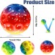 Gxlaihly Pack of 4 Astro Jump Ball, Moon Ball, High Jumping Rubber Ball, Bounce Ball, Space Jump Ball, Suitable for Children and Adults (Camouflage Colour)