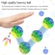 Gxlaihly Pack of 4 Astro Jump Ball, Moon Ball, High Jumping Rubber Ball, Bounce Ball, Space Jump Ball, Suitable for Children and Adults (Camouflage Colour)