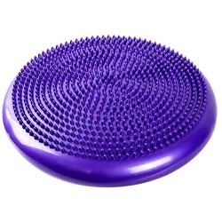 Inflatable Balance Cushion Stability Disc Wobble Balance Board Purple