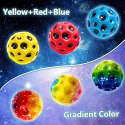 Jiosdo Astro Jump Ball, Pack of 6 Jump Ball, High Jumping Globe Galaxy Ball Space Ball, Bouncing Ball Outdoor Games, Small Gifts for Children, Party Bags, Children's Birthday Party Favours