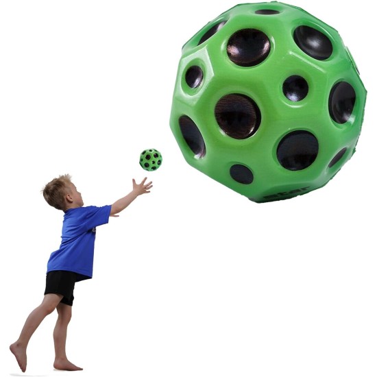 YEJAHY Jump Ball, Mini Bouncing Ball Toy, Space Jump Ball, Moon Ball, Bounce Ball, High Jumping Rubber Ball, Jumps Rubber Ball, Space Ball for Kids Party Gift (Green) YEJAHY Jump Ball, Mini Bouncing Ball Toy, Space Jump Ball, Moon Ball, Bounce Ball, High Jumping Rubber Ball, Jumps Rubber Ball, Space Ball for Kids Party Gift (Green)