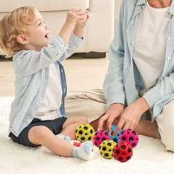 songyea Pack of 3 Moon Balls, High Jumps Rubber Ball, Space Ball, Moonball, Planet Bouncing Balls, 7 cm Flunky Ball, Bounce Ball, Bouncing Ball for Children, High Bounce Hole Ball, Moon Ball, Lava