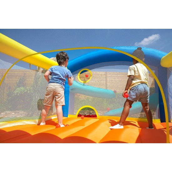 Bestway 9'6'' x 7' x 5'8''/2.89m x 2.13m x 1.73m LEAP & PLAY MEGA BOUNCER Bestway 9'6'' x 7' x 5'8''/2.89m x 2.13m x 1.73m LEAP & PLAY MEGA BOUNCER