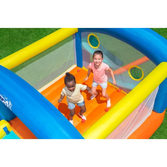 Bestway 9'6'' x 7' x 5'8''/2.89m x 2.13m x 1.73m LEAP & PLAY MEGA BOUNCER Bestway 9'6'' x 7' x 5'8''/2.89m x 2.13m x 1.73m LEAP & PLAY MEGA BOUNCER