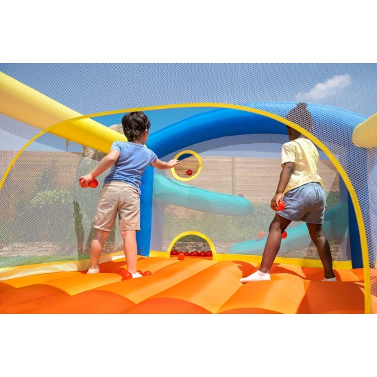 Bestway 9'6'' x 7' x 5'8''/2.89m x 2.13m x 1.73m LEAP & PLAY MEGA BOUNCER Bestway 9'6'' x 7' x 5'8''/2.89m x 2.13m x 1.73m LEAP & PLAY MEGA BOUNCER