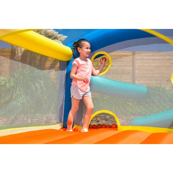 Bestway 9'6'' x 7' x 5'8''/2.89m x 2.13m x 1.73m LEAP & PLAY MEGA BOUNCER Bestway 9'6'' x 7' x 5'8''/2.89m x 2.13m x 1.73m LEAP & PLAY MEGA BOUNCER